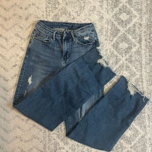 Judy Blue Distressed Dad Jean 

Size 25/1